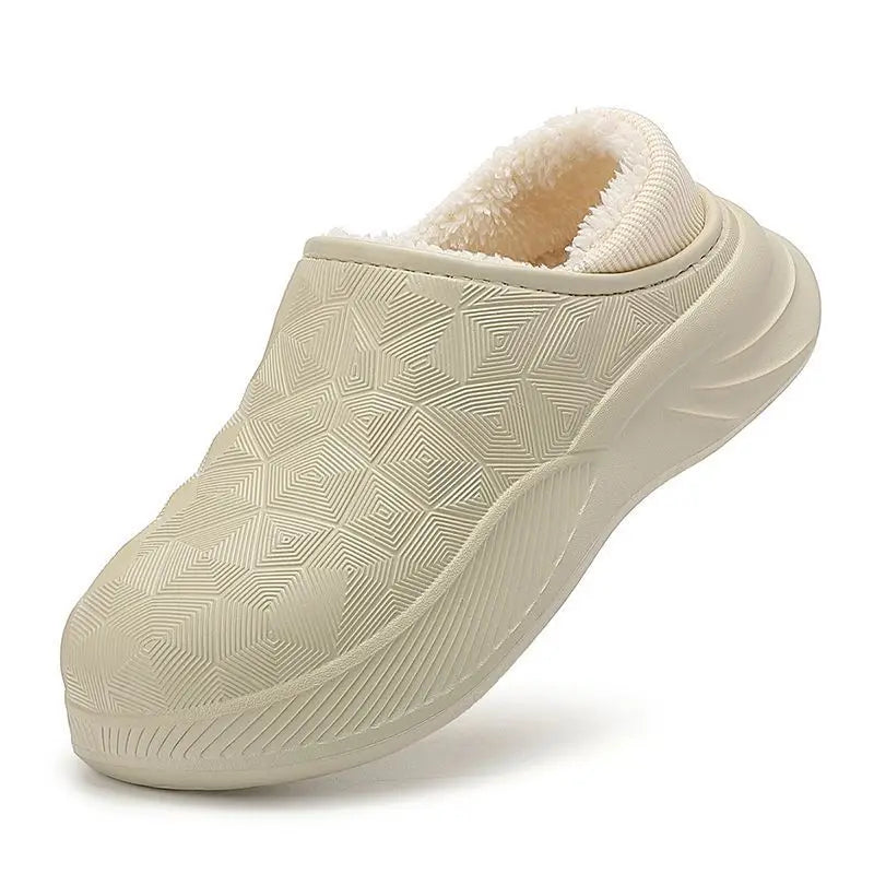 Outdoor Wearable Fluffy Slippers