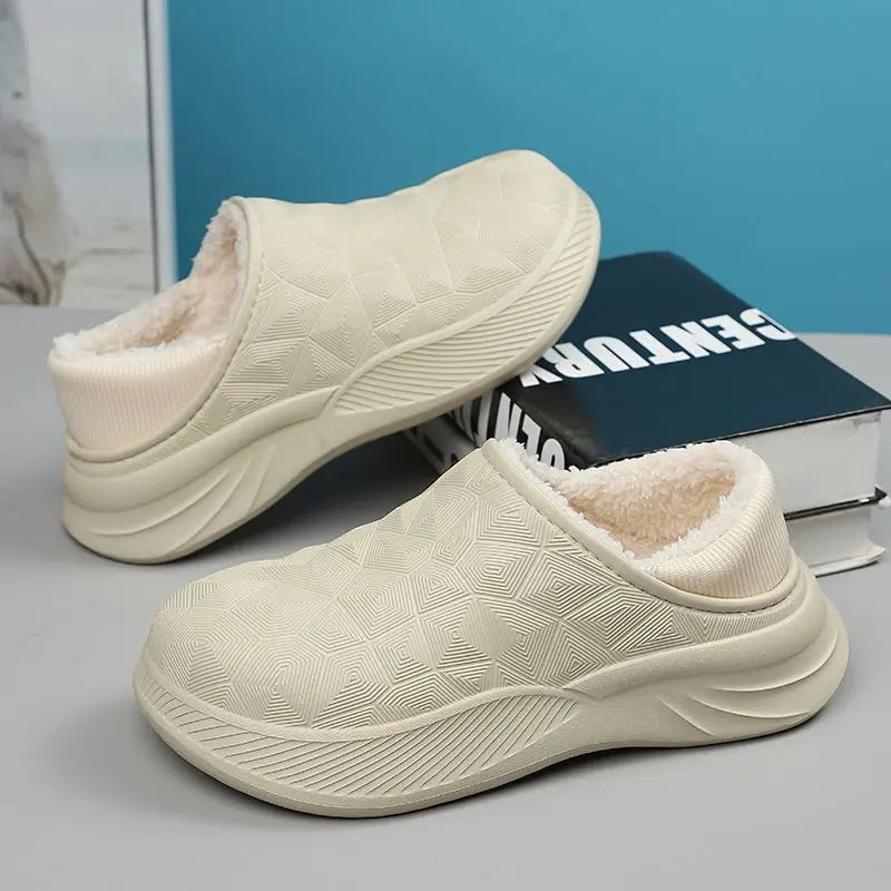 Outdoor Wearable Fluffy Slippers