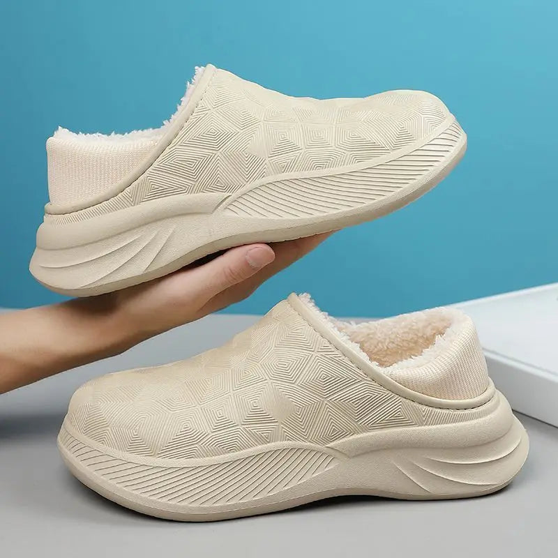 Outdoor Wearable Fluffy Slippers