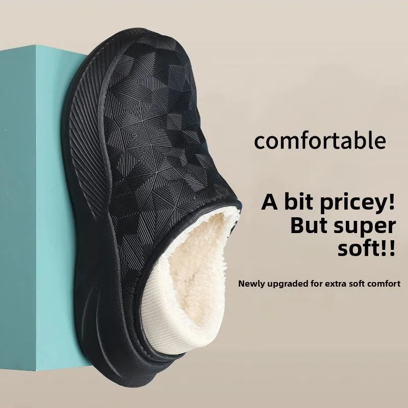 Outdoor Wearable Fluffy Slippers