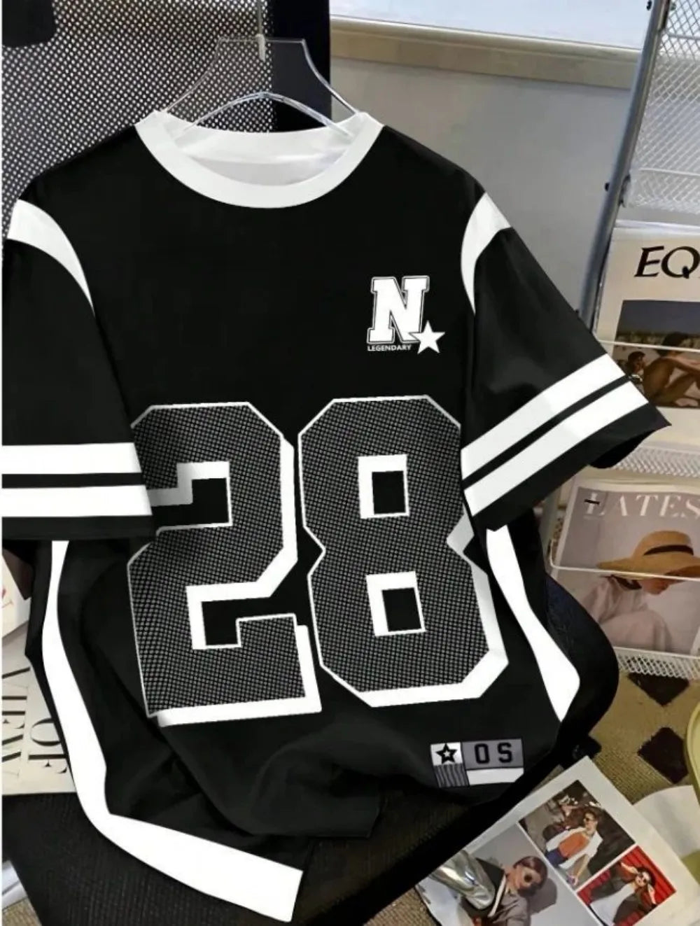 American T-shirt drip