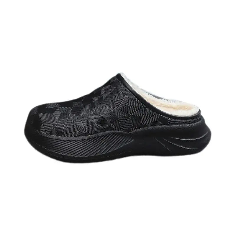 Outdoor Wearable Fluffy Slippers