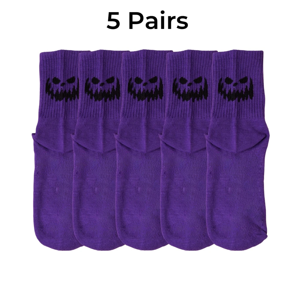 2/4/5/10 Midnight Shadows Crew Socks