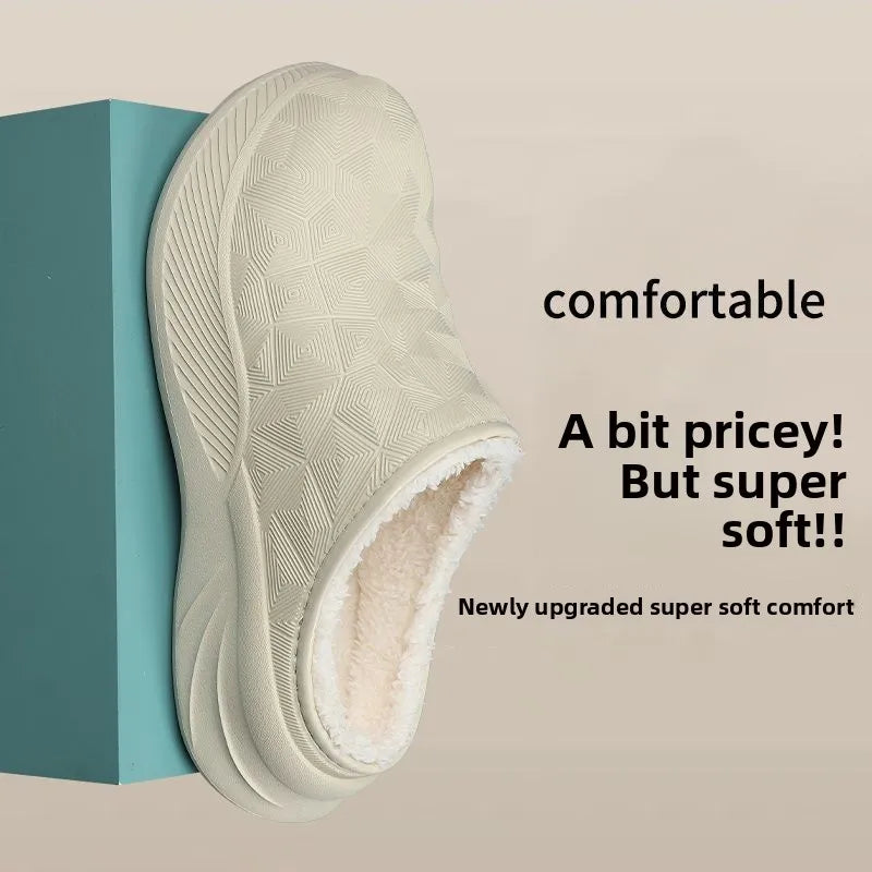 Outdoor Wearable Fluffy Slippers