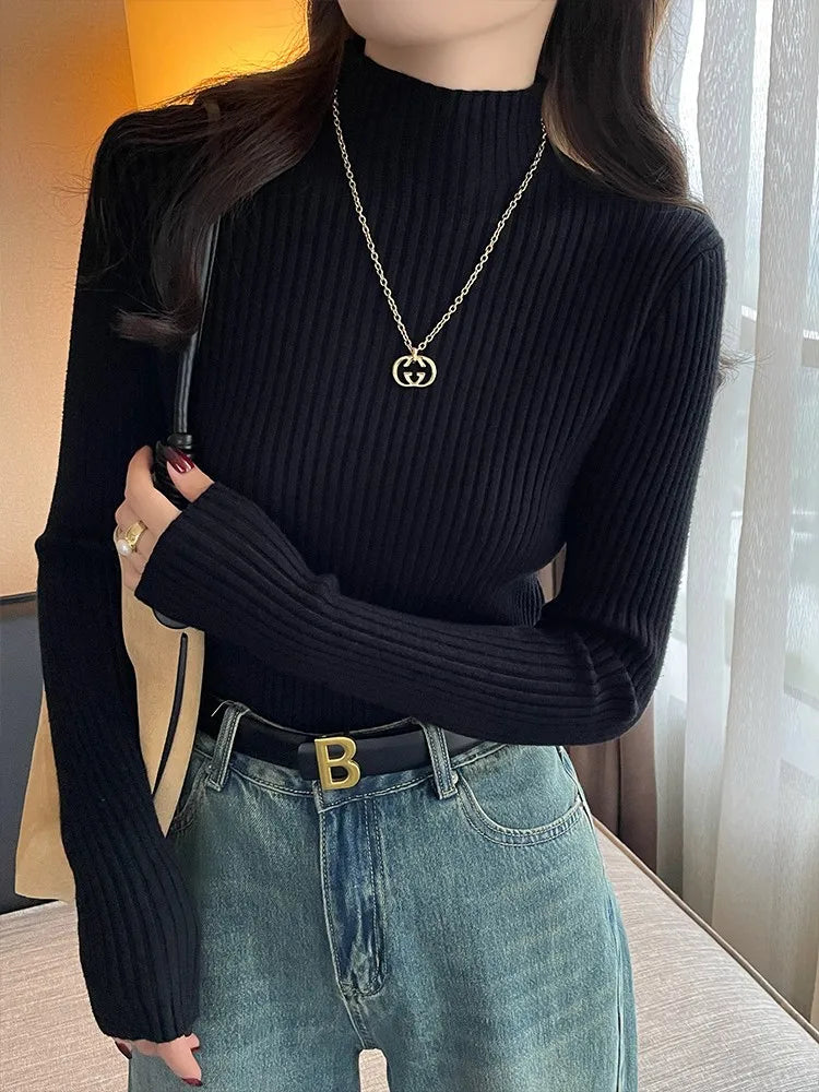 EleganceRib Knit Turtleneck