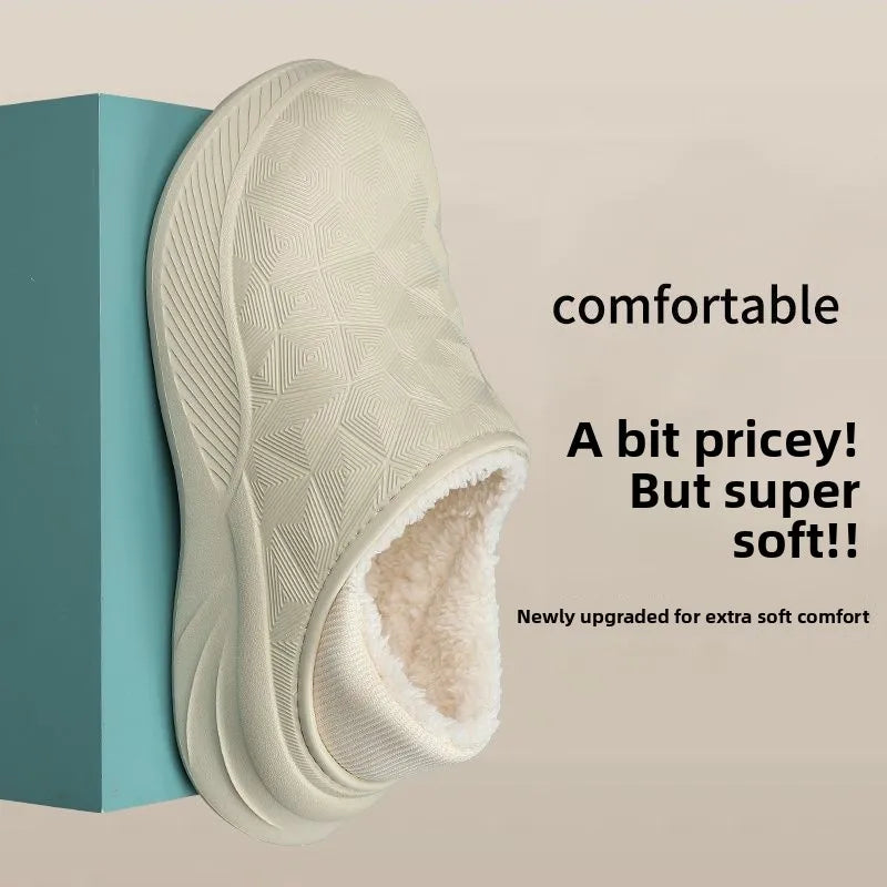 Outdoor Wearable Fluffy Slippers