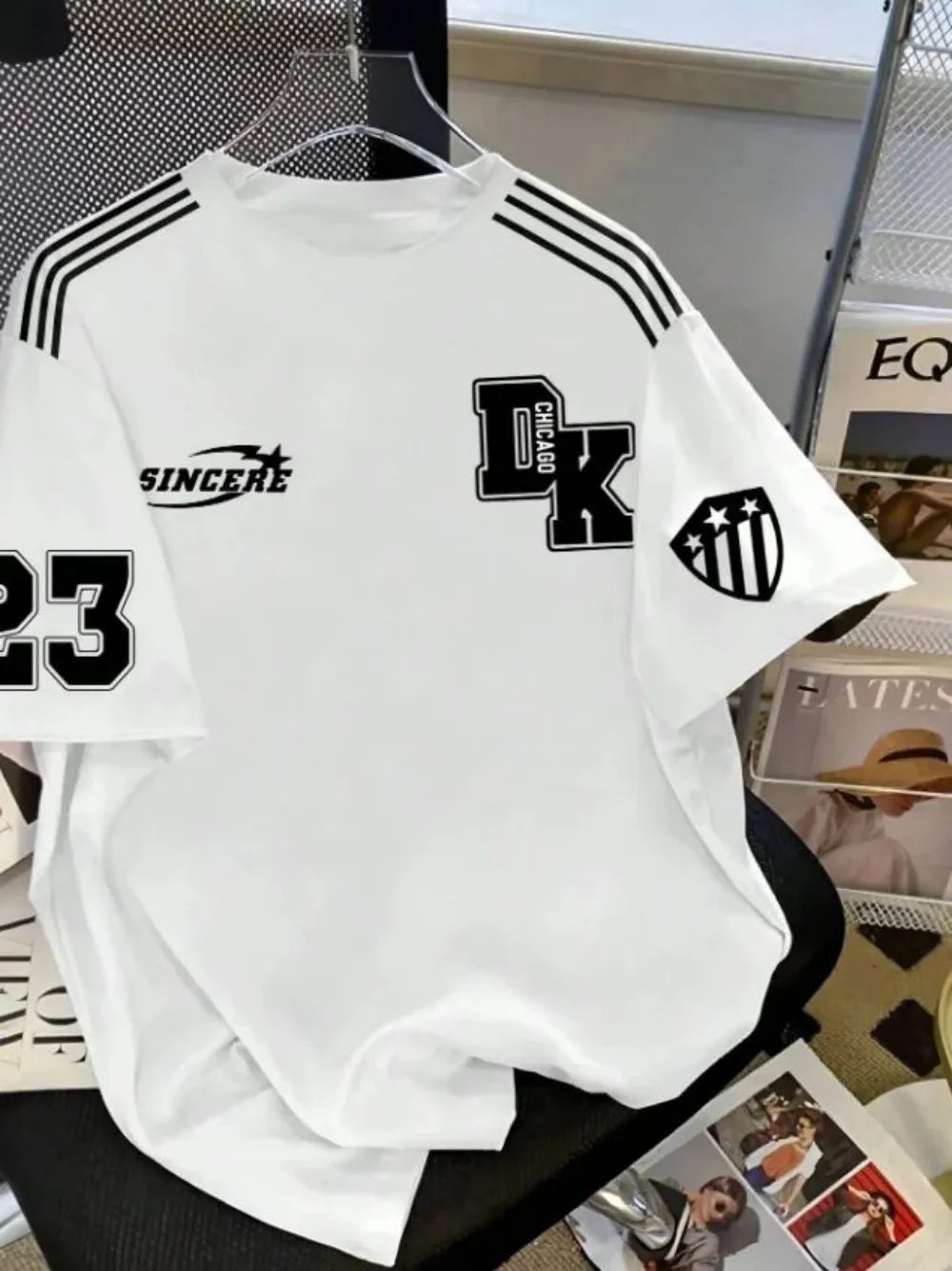 American T-shirt drip