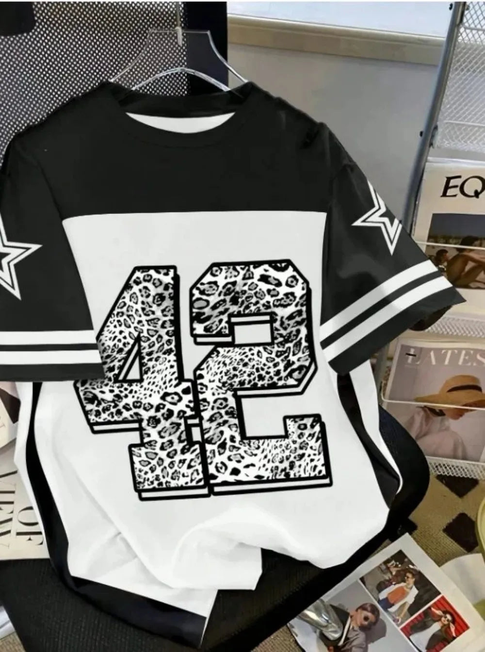 American T-shirt drip