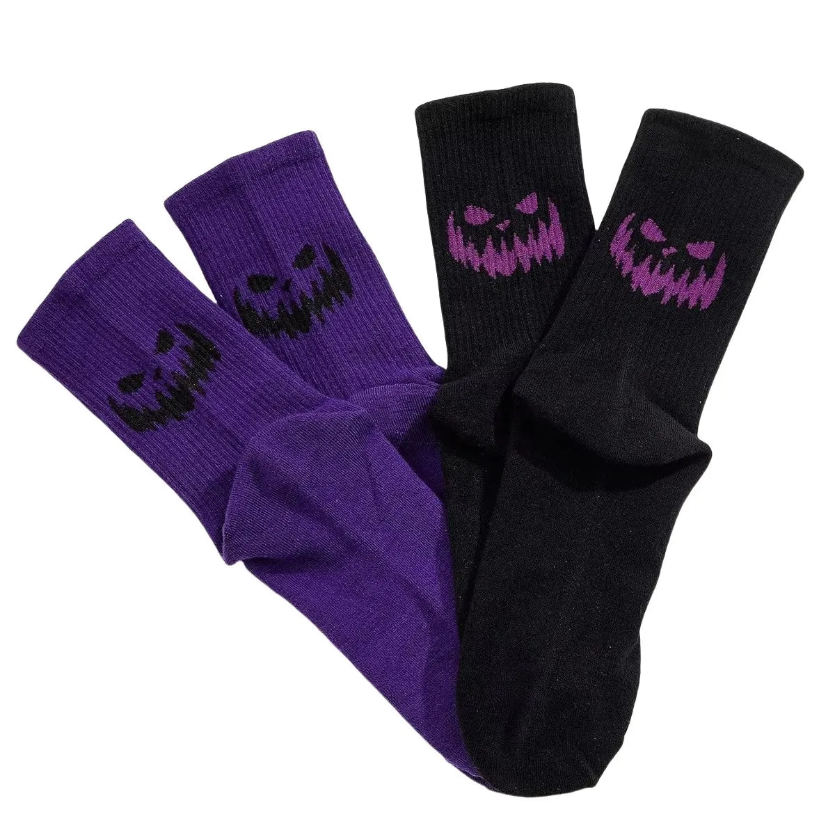 2/4/5/10 Midnight Shadows Crew Socks