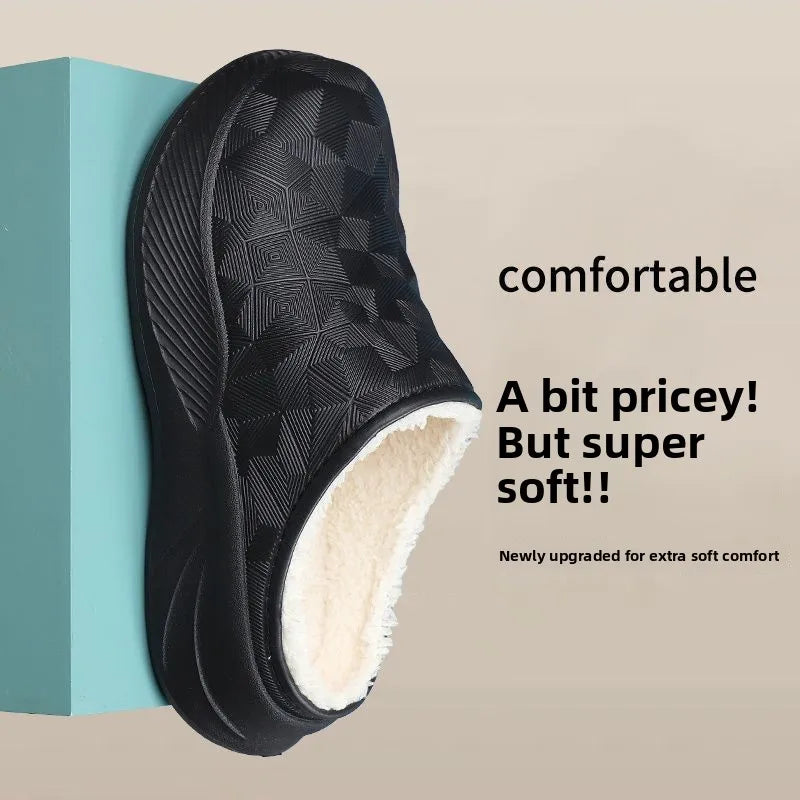 Outdoor Wearable Fluffy Slippers