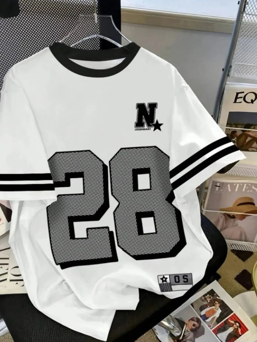 American T-shirt drip