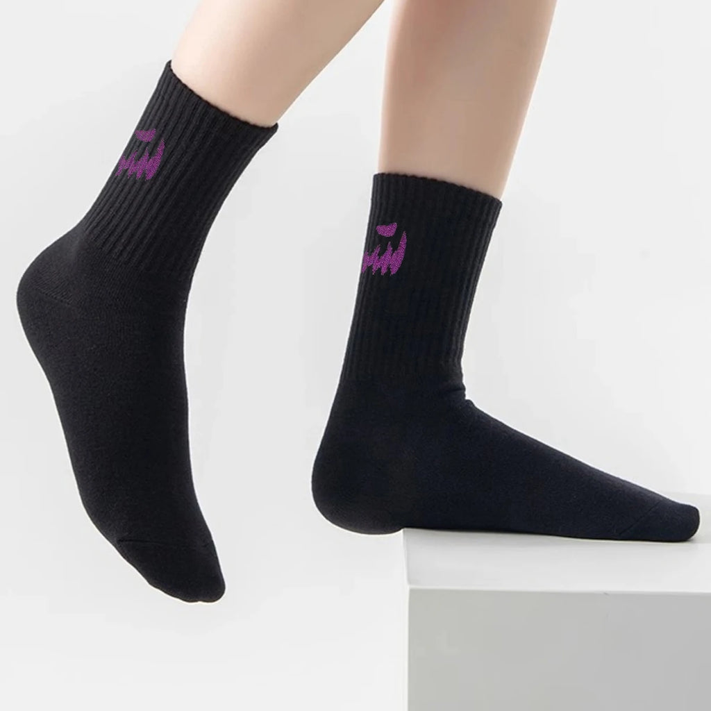 2/4/5/10 Midnight Shadows Crew Socks